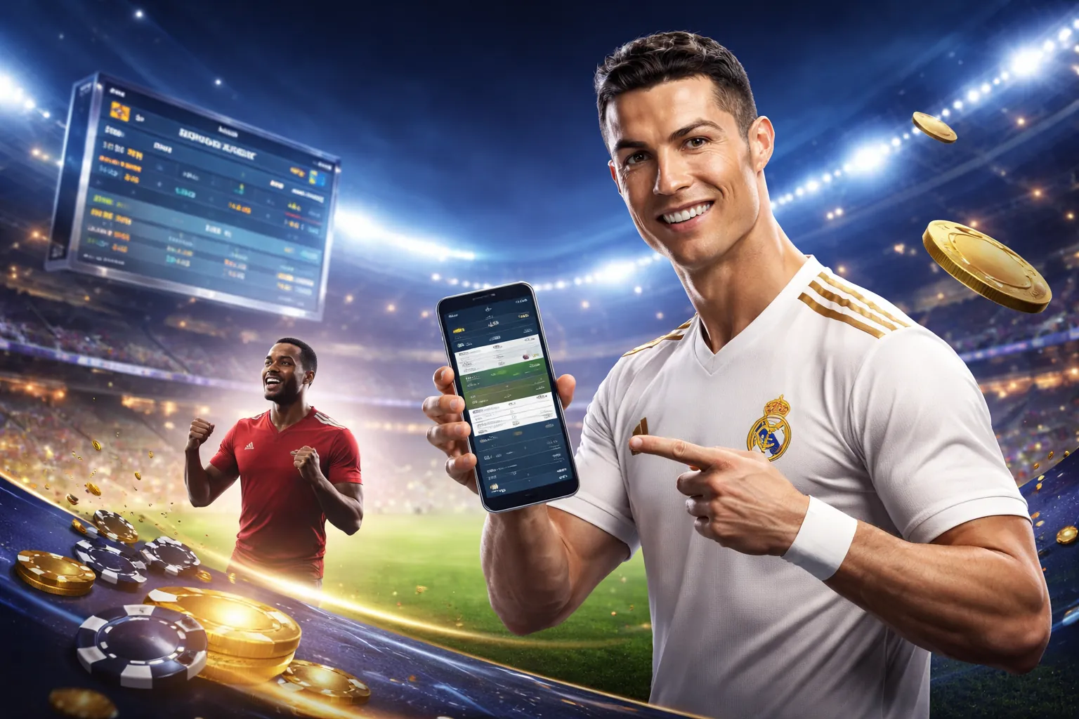 Sân vận động với trận đấu thể thao trực tiếp đầy kịch tính trên vs88